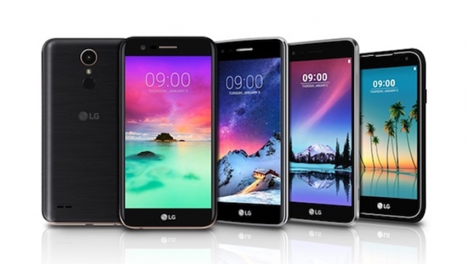 LG officialise cinq nouveaux téléphones dont quatre de la série K