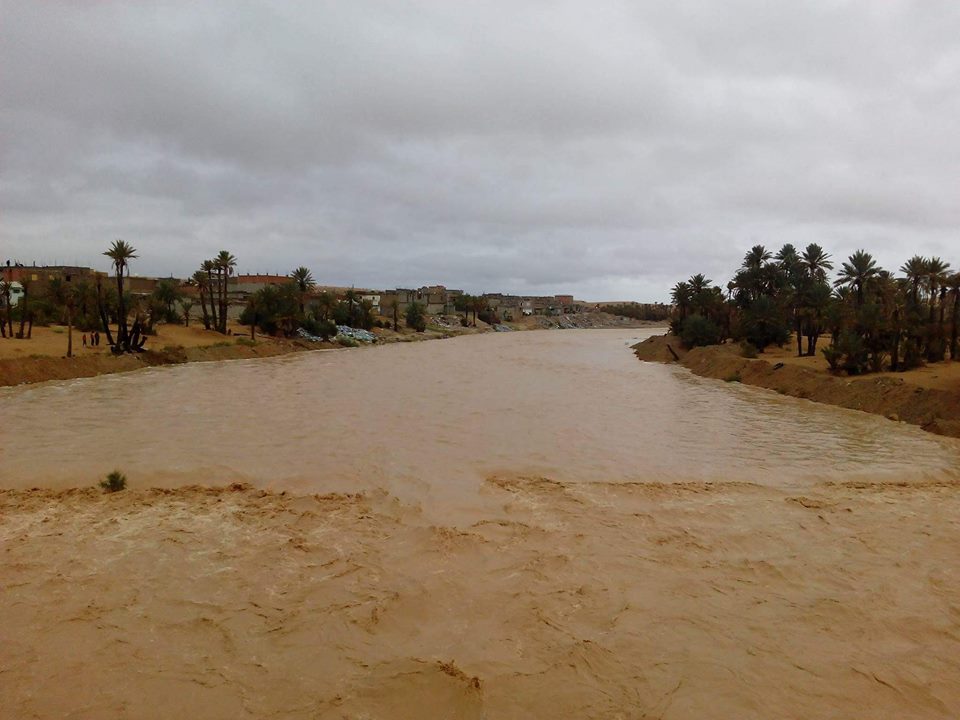 Inondations à Béchar suite à des pluies diluviennes