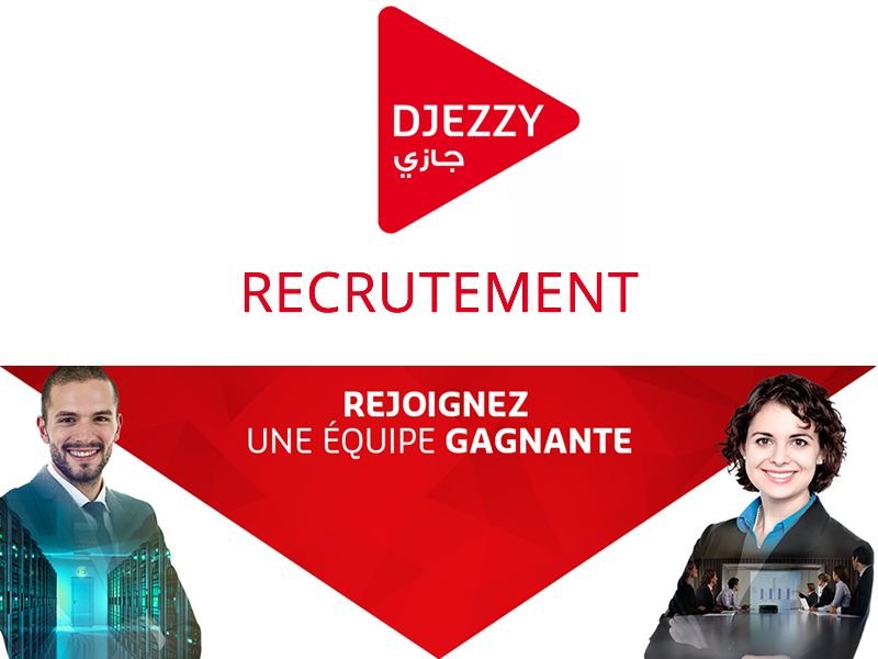 En plein déprime du marché de l’emploi, Djezzy recrute !