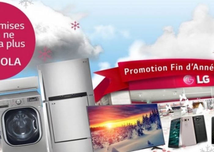 Promotion fin d'année : LG Algérie vous fait gagner pleins de cadeaux