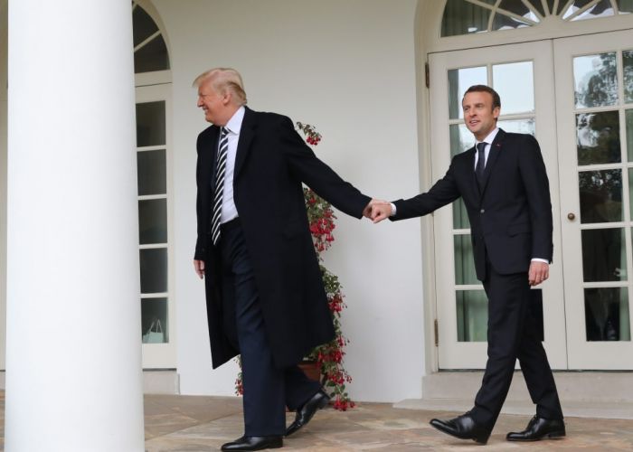 La dangereuse idylle de Macron avec Trump