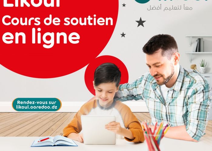 Ooredoo lance un nouveau service de cours de soutien en ligne