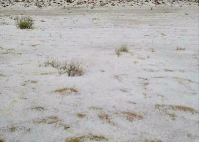 Un violent orage de grêle s’abat sur M'sila et ses environs 