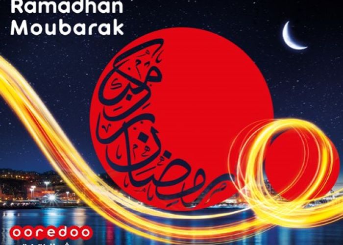  Ooredoo souhaite "Ramadhan Moubarak " à tous les Algériens