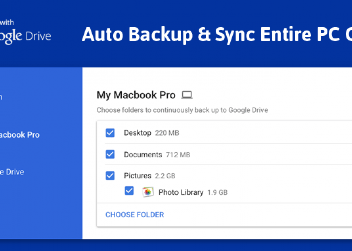 Google : Backup and Sync sauvegarde vos données PC/Mac en temps réel