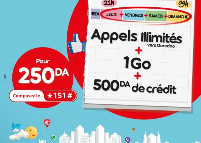  Nouvelle promo Haya ! Weekend de Ooredoo