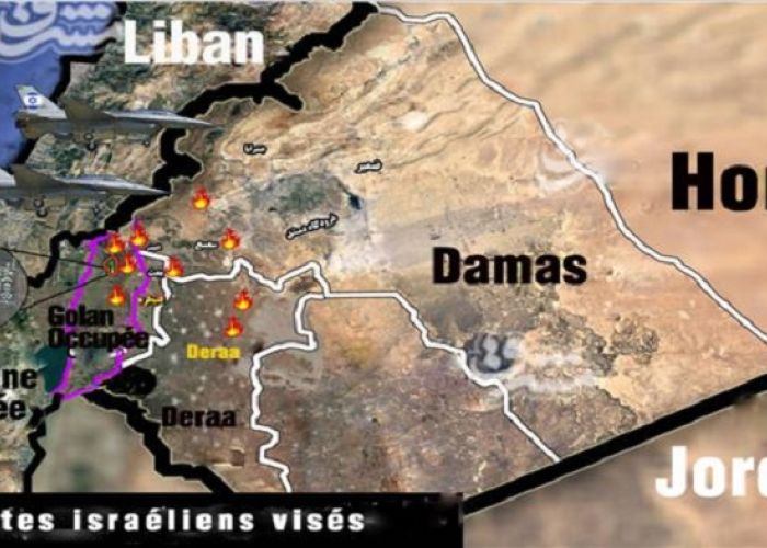 Retour sur la violente riposte de la Syrie sur le Golan occupé par Israël