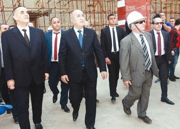 Tebboune inspecte le projet des 14.200 logements de Sidi Abdellah (Actualisé)