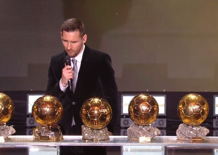 Messi remporte son 6e Ballon d'Or, Mahrez dans le top 10