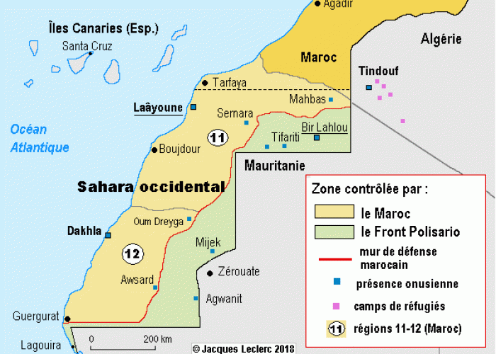  Délimitation de l’espace maritime « marocain » : la nouvelle fuite en avant du Makhzen