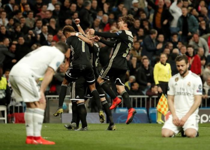  L’Ajax se joue d’un Real pathétique (4-1) et va aux quarts : cataclysme au Bernabeu !