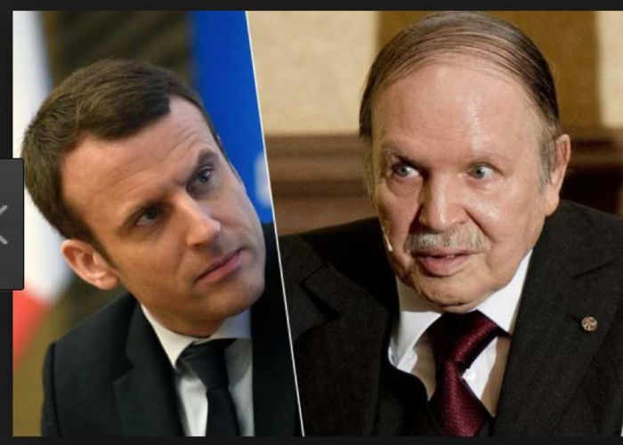 Le président français Macron "salue" la décision de Bouteflika et appelle à "une transition d'une durée raisonnable"