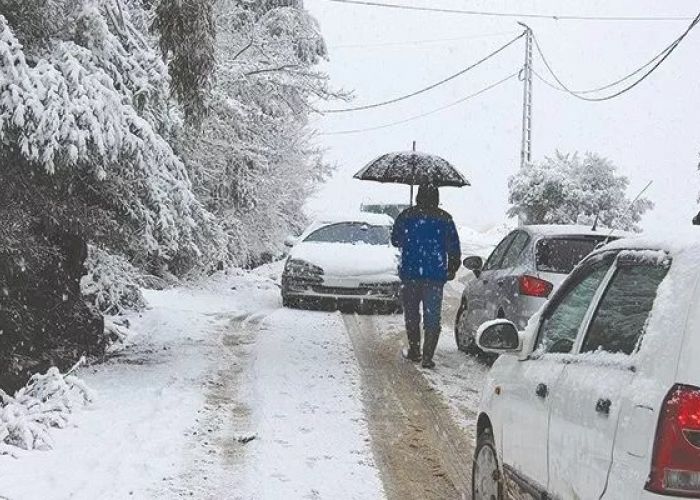 BMS : Chutes de neige à 1000 mètres d'altitude à l'Ouest du pays demain lundi 