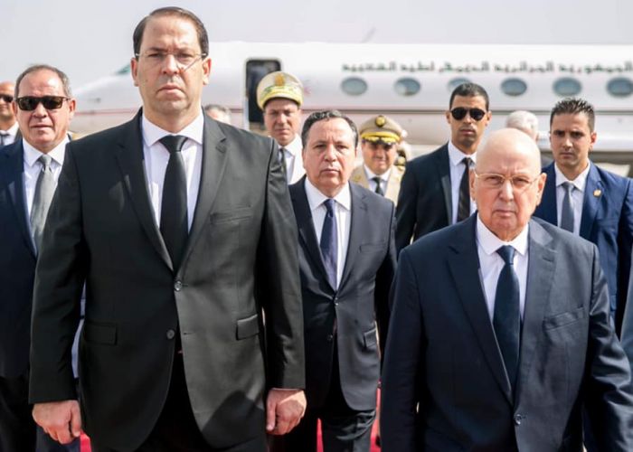 Obsèques de Béji Caïd Essebsi: Abdelkader Bensalah arrive à Tunis