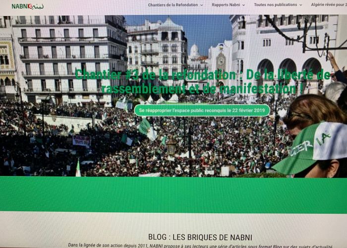 NABNI : De la liberté de rassemblement et de manifestation : Se réapproprier l’espace public reconquis le 22 février 2019