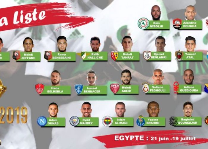  Les 23 de Belmadi pour la CAN : Bentaleb, Taïder et Soudani sur le carreau