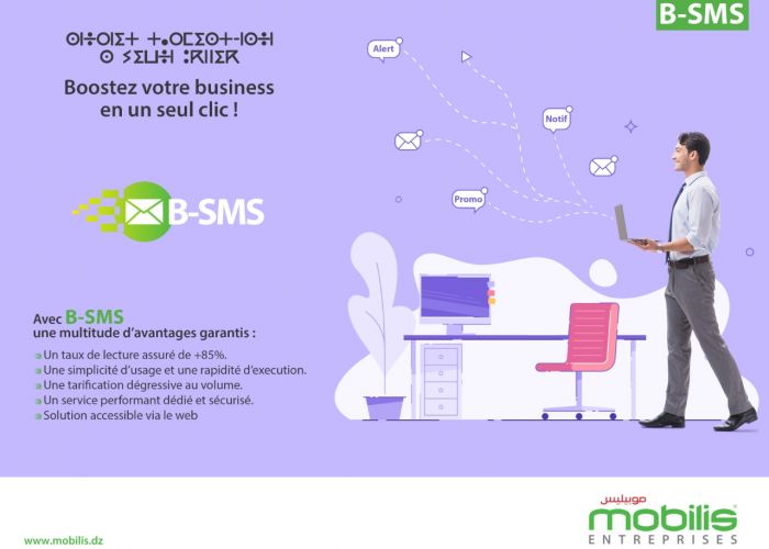  Mobils: Booster votre business avec la solution entreprise « B-SMS »