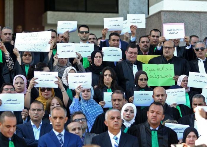  SNM : sit-in des magistrats devant la Cour suprême