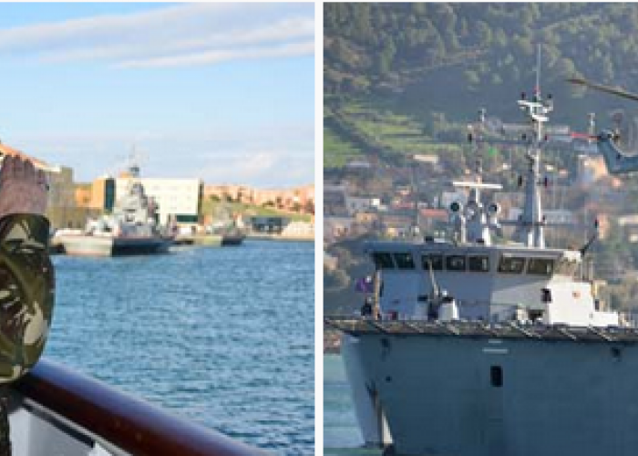 Gaïd Salah supervise un exercice tactique avec munitions à la base navale principale de Mers El Kébir (Oran)