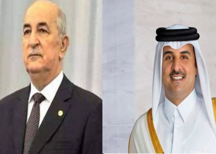 Algérie-Qatar : Le Président Tebboune reçoit un appel téléphonique de l’Émir Cheikh Tamim Ben Hamad Al-Thani