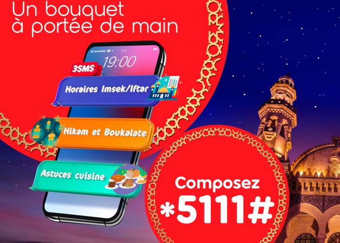  Ooredoo lance son offre « Ramadhaniyate » à partir de 1 DA seulement