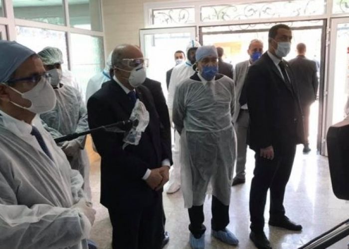 Le président Tebboune en visite à l'hôpital de Beni Messous et la Pharmacie centrale 