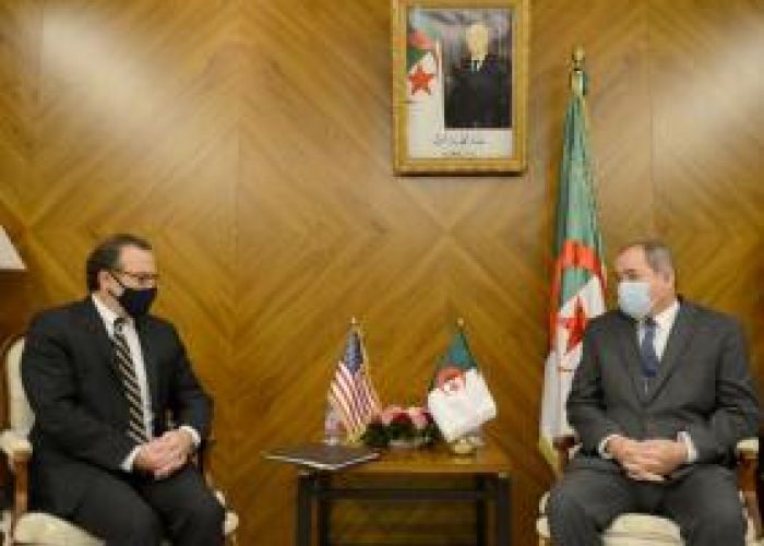 Algérie-USA : Boukadoum reçoit le Sous-secrétaire d'Etat adjoint américain pour le Proche-Orient