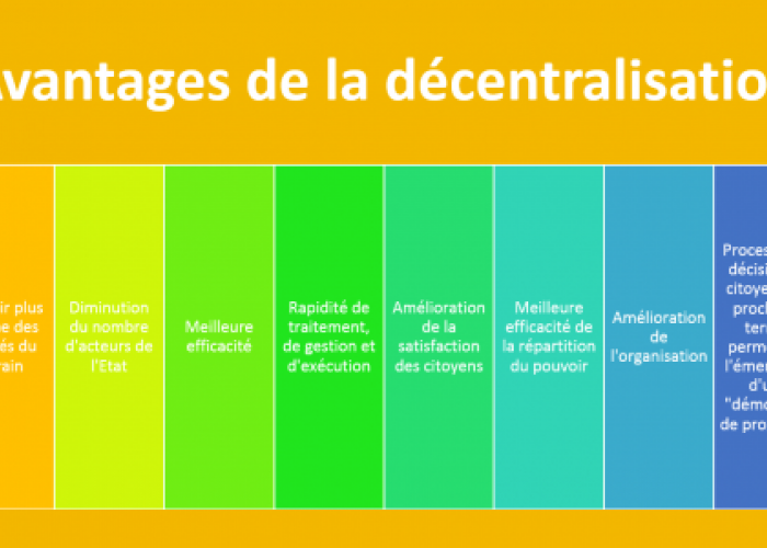 La régionalisation économique renforce le rôle de l'Etat régulateur, l'efficience économique et contribue à l’unité nationale par la cohésion sociale 