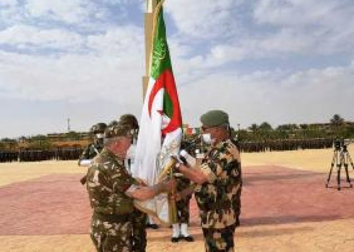 MDN : Chanegriha installe le général-major Omar Tlemsani à la tête du Commandement de la 4ème Région militaire