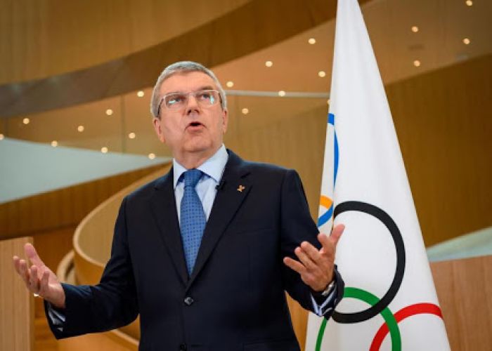  JO-2020 : le président du CIO, Thomas Bach, dit non à des Jeux à huis clos