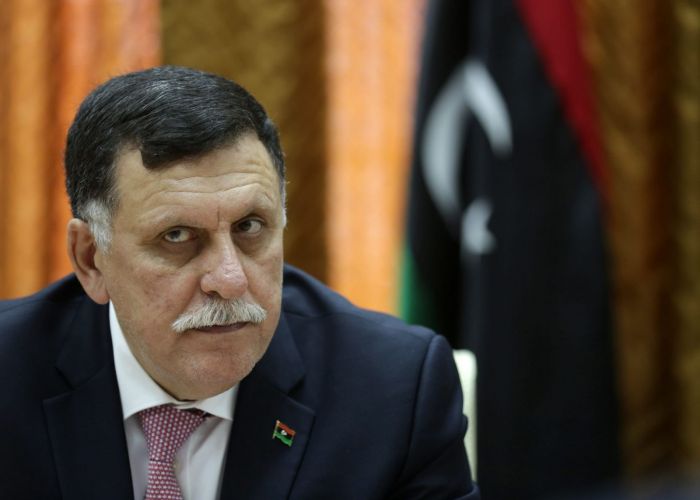  Algérie-Libye : le président du GNA, Fayez Al- Sarraj, arrive à Alger