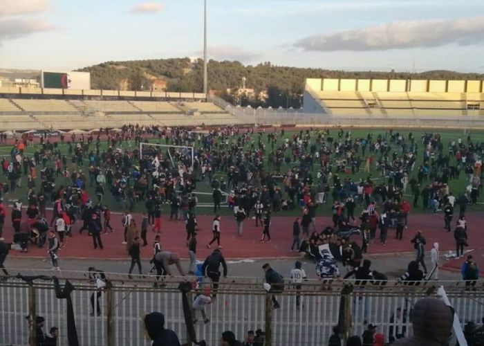  Actes de violence lors de CABBA-ESS en quarts de finale de la coupe d’Algérie : la LFP frappe lourdement