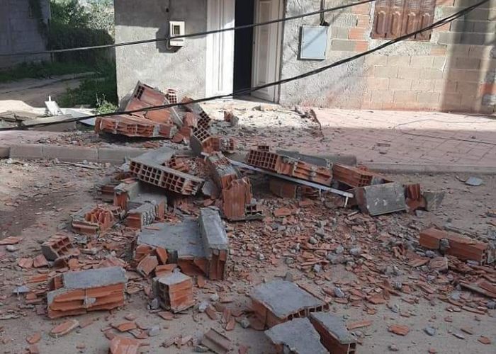  Secousse tellurique à Guelma : Murs effondrés et maisons fissurées dans plusieurs communes, installation d'une cellule de crise 