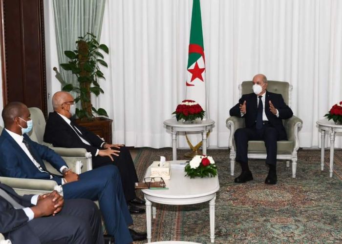 Algérie-Mali : Le président Tebboune reçoit le ministre malien des Affaires étrangères et de la coopération internationale