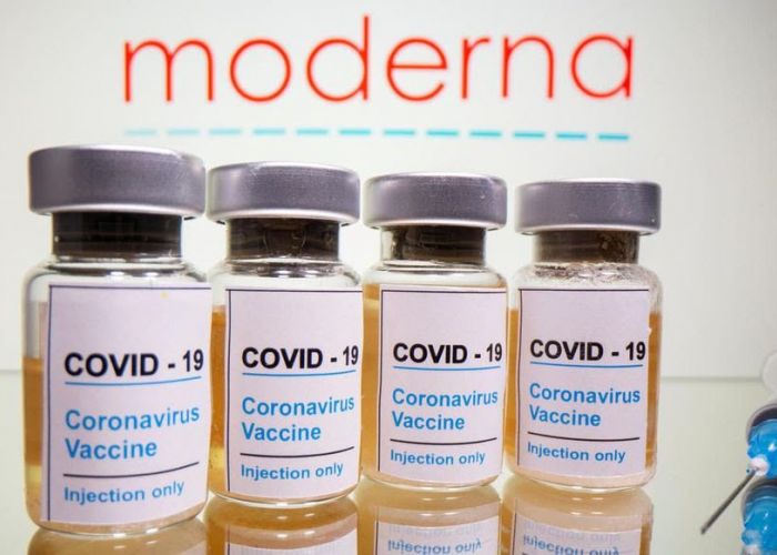 Covid-19 : La société de biotechnologie américaine Moderna annonce un vaccin à une efficacité de 94,5 %