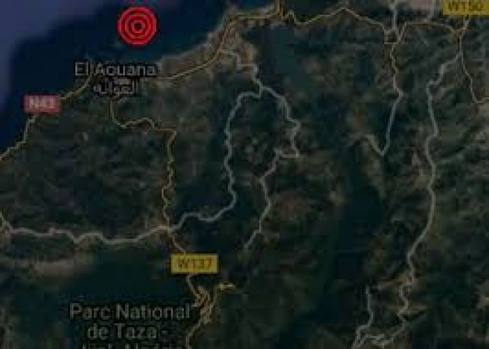 Secousse de magnitude 4.3 degrés à El-Aouana (Jijel)