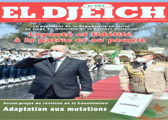  Pour «El Djeich», le référendum va consacrer «l’édification de la nouvelle Algérie, celle de la justice et du droit»