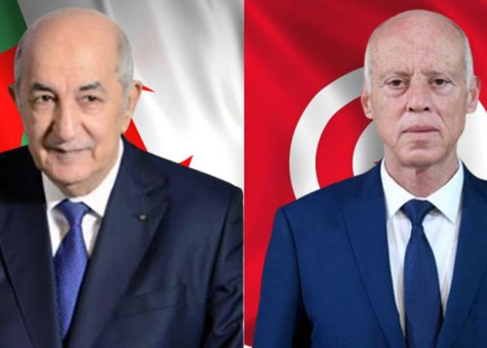 Le Président Tebboune reçoit un appel téléphonique de son homologue tunisien, Kaïs Saïed 