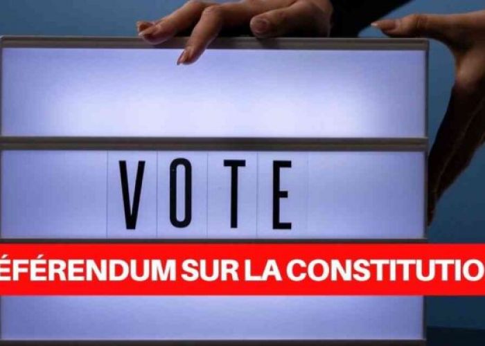  Référendum : le ‘’Oui’’ l’emporte, à 66,80% ; 33,20 % de ‘’Non’’