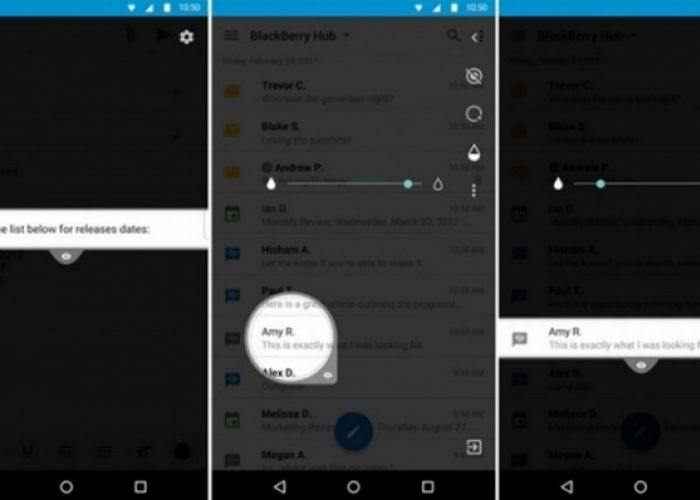 BlackBerry "Privacy Shade": une application qui vous permettra de cacher vos données