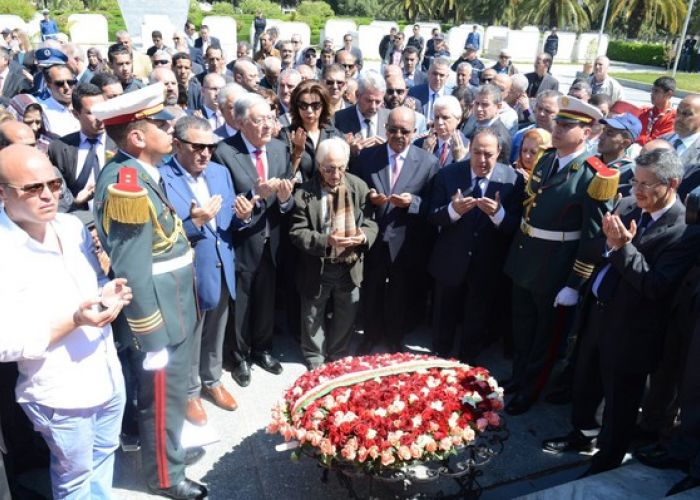 Cérémonie de recueillement à El Alia en hommage au président Ahmed Benbella