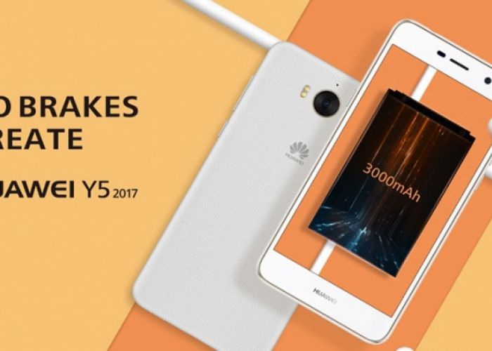 Huawei présente le Y5 (2017): un Smartphone low-cost avec une grande autonomie