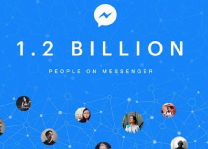 1.2 milliard d’utilisateurs sur Facebook Messenger !