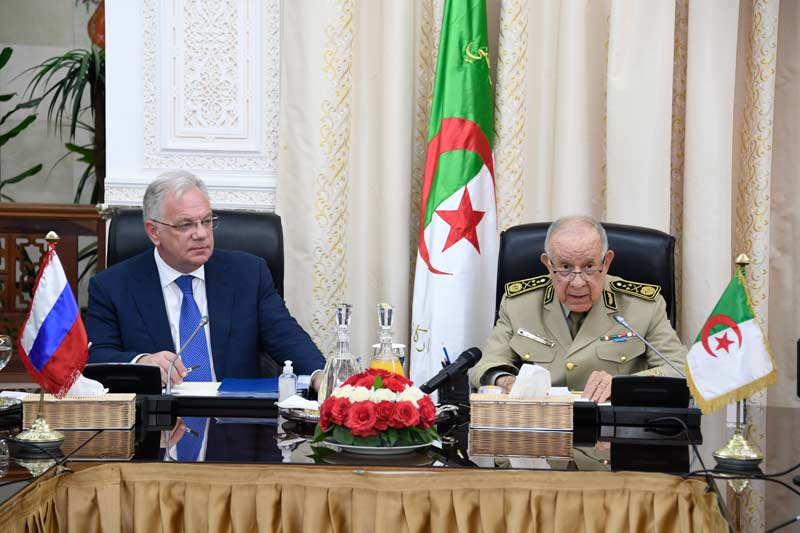 Algérie-Russie : Saïd chanegriha reçoit le chef du service fédéral de la coopération militaire et technique