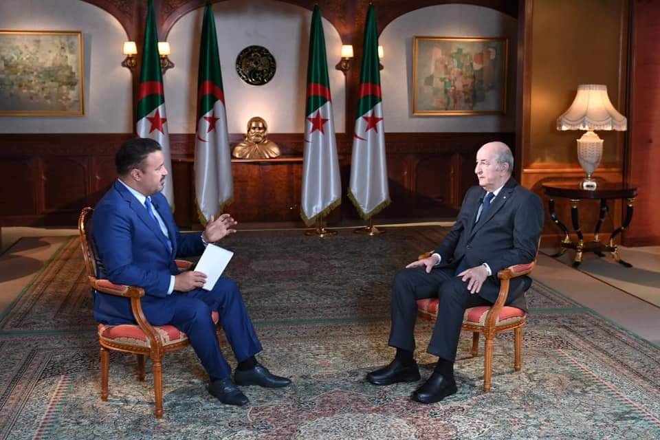 Le président Tebboune accorde un entretien à la chaîne qatarie Al-Jazeera