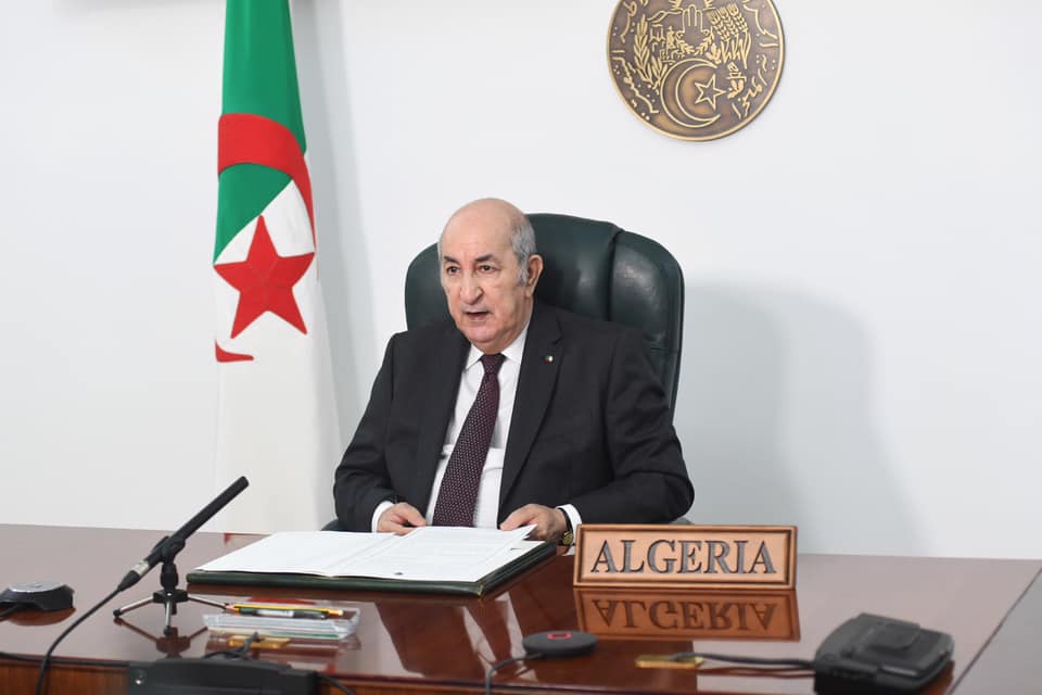 Le président Tebboune appelle à trouver des solutions appropriées traitant des répercussions négatives du réchauffement climatique