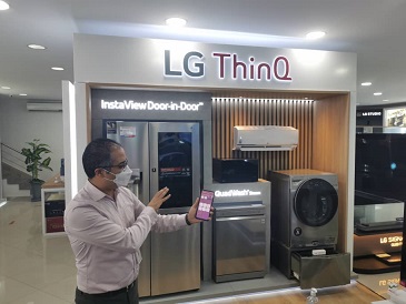 LG mène la course de la haute technologie en froid : ThinQ , une application qui respire l’intelligence