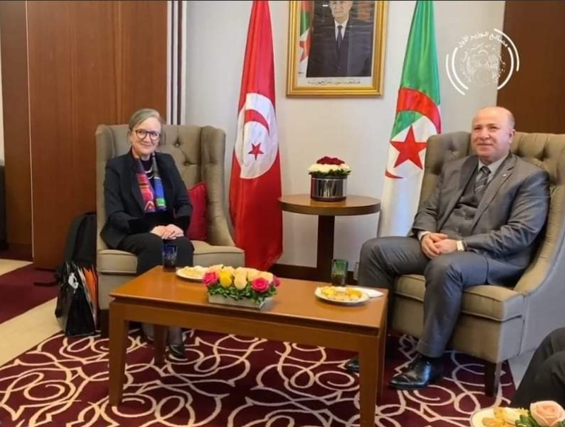 Algérie-Tunisie : Benabderrahmane s'entretient avec son homologue tunisienne Najla Bouden