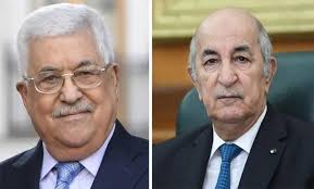 Le Président Tebboune reçoit un appel téléphonique du président de l'Autorité palestinienne Mahmoud Abbas