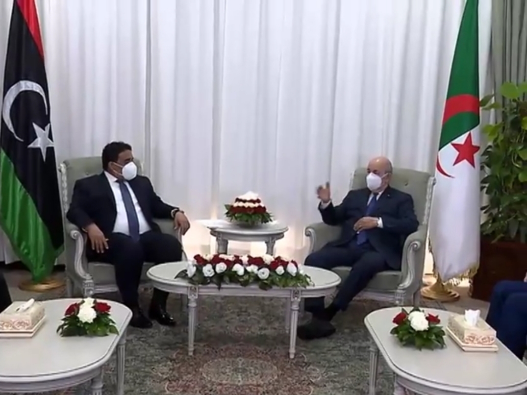 Algérie-Libye : Le Président Tebboune reçoit le président du Conseil présidentiel Mohamed Younes El-Menfi